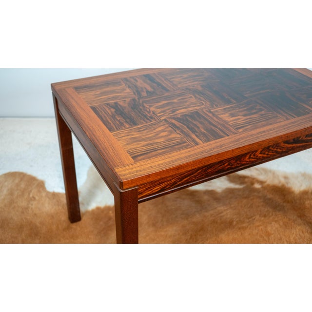 Vintage Scandinavian Heggen Rosewood Side Table For Sale - Image 15 of 16