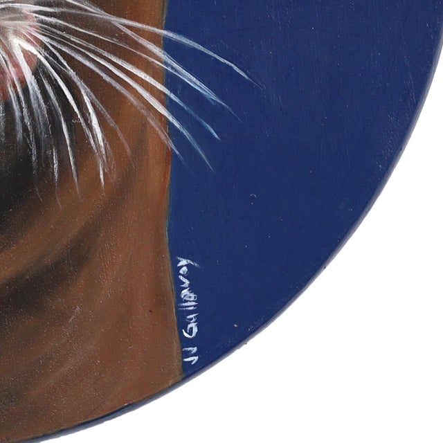A Study in Balans - Original Contemporary Figurative Oil Painting on Wood Panel For Sale - Image 4 of 9
