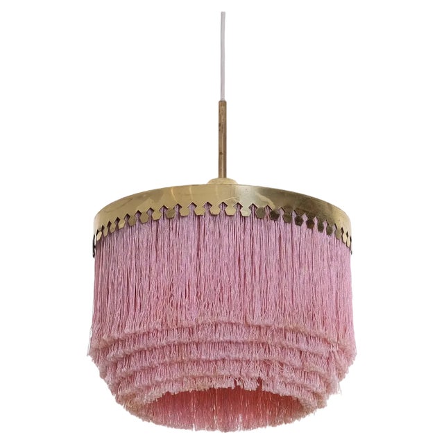 Pink Model T601 Ceiling Lamp by Hans-Agne Jakobsson, 1960s For Sale