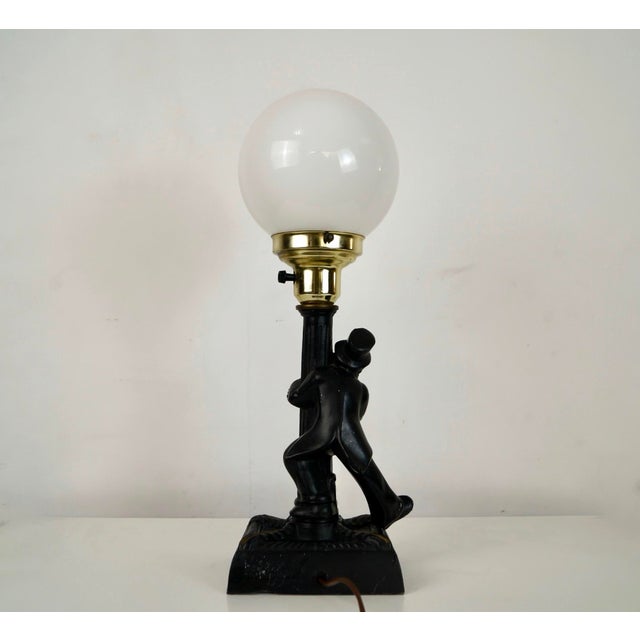1950s 1950’s Mid-Century Charlie Chaplin Bar Table Lamp For Sale - Image 5 of 12