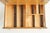 Mid 20th Century Vintage European Wood Menagère Silverware Storage Chest For Sale - Image 5 of 10