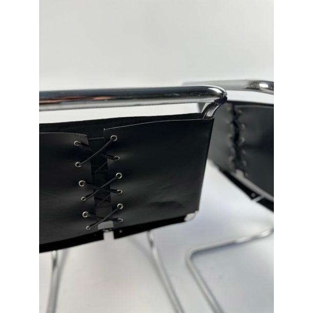 MR10 Chairs by Ludwig Mies Van Der Rohe for Knoll International, 1970s, Set of 2 For Sale - Image 9 of 11