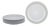 Dinner Plates by Jens Harald Quistgaard for Kronjyden / Bing & Grondahl, 1970s, Set of 6 For Sale