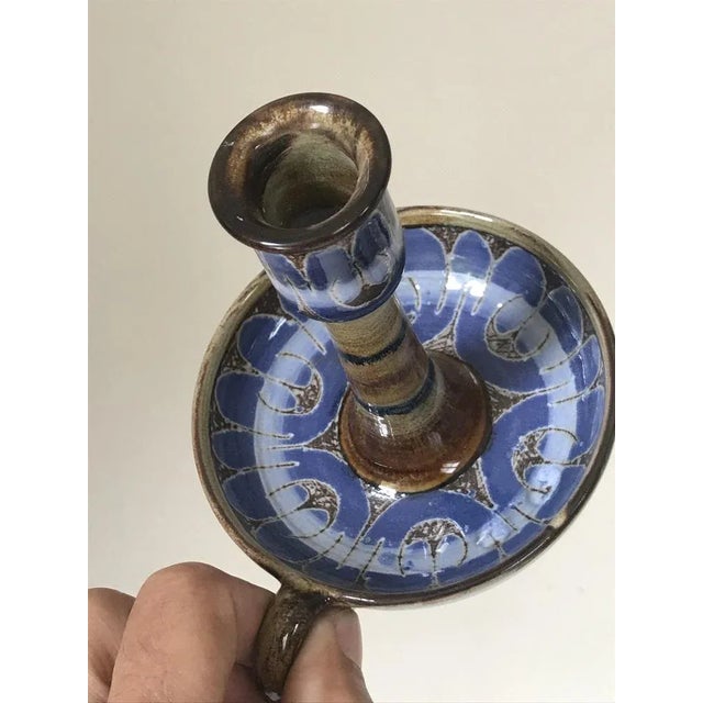 Ceramic Candleholders by Roland Moreau, Set of 2 For Sale - Image 5 of 11