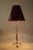 Wood Mid-Century Brass and Wood Table Lamp by J.T. Kalmar, 1950s For Sale - Image 7 of 8