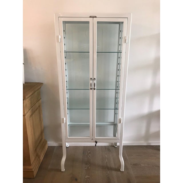 Restoration Hardware Large White Pharmacy Chairish