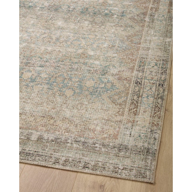 Textile Angela Rose x Loloi Aubrey Rug Jade / Natural 2'-6" x 7'-6" Runner Rug For Sale - Image 7 of 9