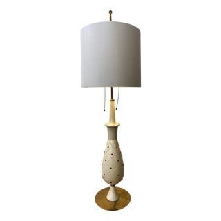 Italian Tall Table Lamp attributed to Stilnovo, 1950s For Sale