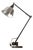 Bauhaus 1950s R1 Black Desk Light from Midgard, 1950s For Sale