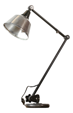 Bauhaus 1950s R1 Black Desk Light from Midgard, 1950s