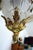 1930s Gilt Bronze and Glass Pendant Light, 1930s For Sale - Image 5 of 8