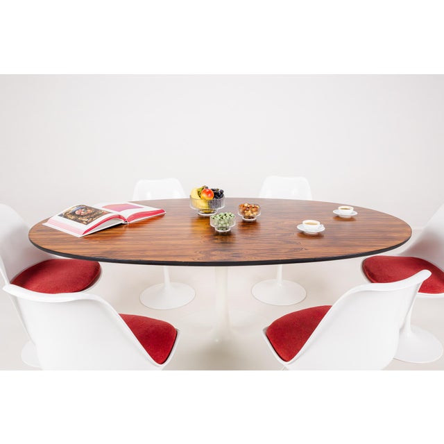 Oval Dining Table in Rosewood by Maurice Burke for Arkana, England, 1960s For Sale - Image 18 of 18