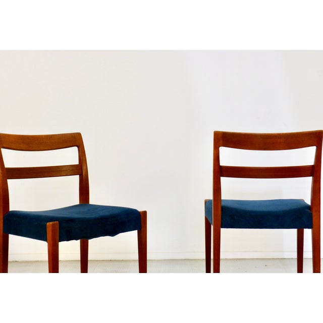 Mid-Century Modern Swedish Teak Dining Chairs by Nils Jonsson for Troeds, 1960s, Set of 4 For Sale - Image 10 of 10
