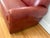 Vintage Ralph Lauren Style Distressed Art Deco Leather Sofa For Sale - Image 10 of 17
