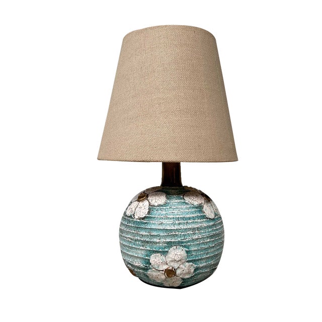 Ceramic Table Lamp, Italy, 1950s-1960s For Sale
