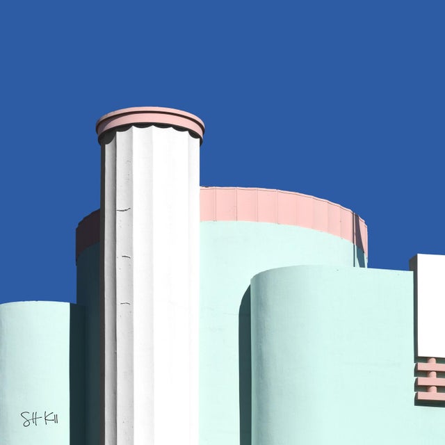 Each piece is an original work by artist Garrett Knoll, printed and framed by hand in Brooklyn, New York. The image is...