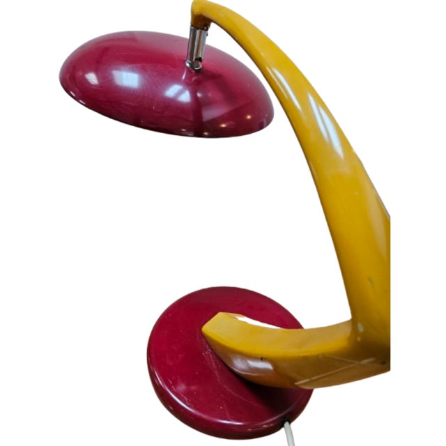 1980s Vintage Sculptural Table Lamp from Fase, Spain, 1980s For Sale - Image 5 of 10