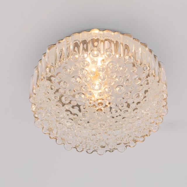 Staff Leuchten Bubble Glass Flush Mount, 1960s For Sale - Image 6 of 9