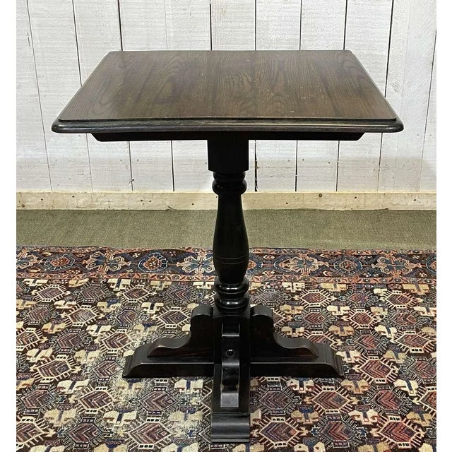 English Elm Bistro Table, 1970s For Sale - Image 18 of 18