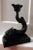 19th Century Early 19th Century Wedgwood Black Basalt Dolphin Candlestick For Sale - Image 5 of 11