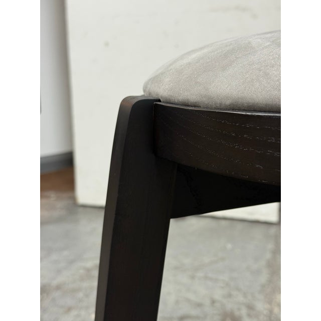 Wood Custom Design Stanton Counter Stools, Pair For Sale - Image 7 of 12