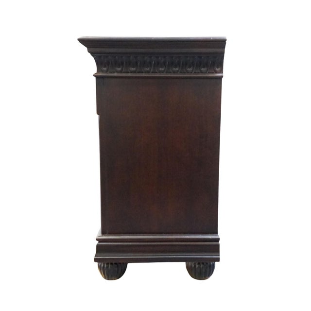 Collezione Europa Cachat Collection Cherry Contemporary Traditional 50" Triple Dresser For Sale - Image 9 of 11