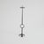 Brutalist Standing Candleholder in Wrought Iron, 1970s For Sale - Image 3 of 13
