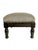 Ralph Lauren Vintage French Louis XVI Style Petite Needlepoint Footstool With Carved Legs For Sale - Image 4 of 11