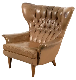 Vintage Wingback Armchair