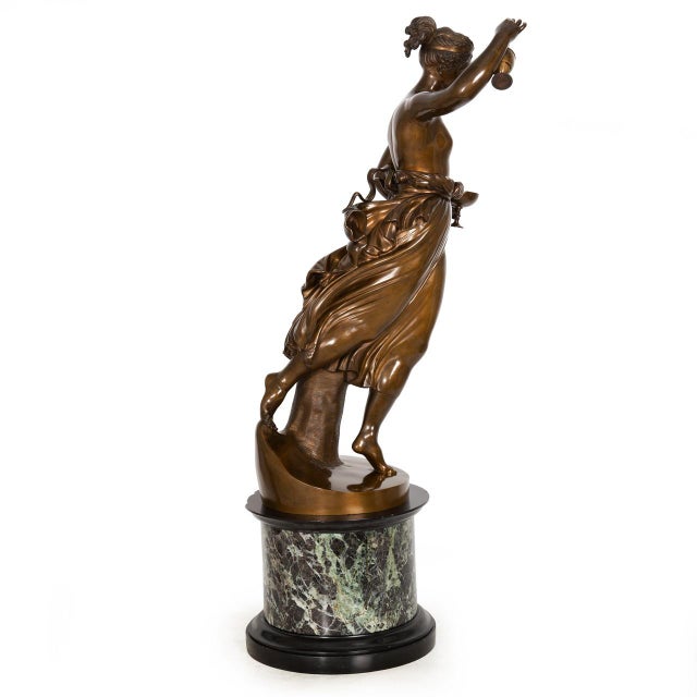 Italian Bronze Sculpture of “Hebe” After Antonio Canova by Boschetti For Sale - Image 4 of 15