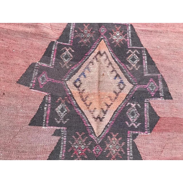 Vintage Long Kurdish Kilim For Sale - Image 12 of 16