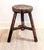 Chinese Antique Primitive Chinese Elm Wood Stool - 1920s Wabi-Sabi For Sale - Image 3 of 13