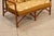 Vogue Coastal Vintage Rattan Bamboo Loveseat For Sale - Image 12 of 18