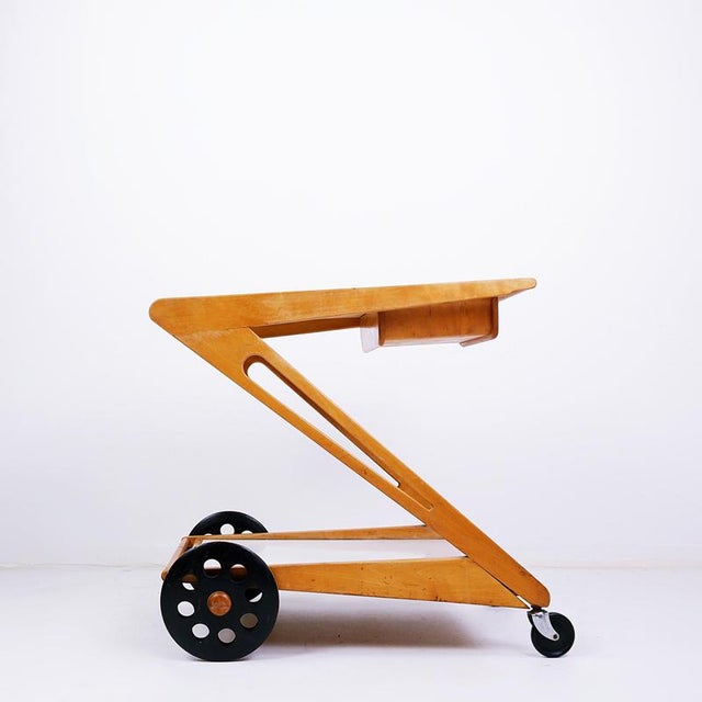 Measures : 66cmx42cm H:63.5cm Materials : Birch wood - white laminated I have official proof of authenticity such as...