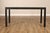 Mitchell Gold + Bob Williams Modern Parsons Style Glass Top Dining Table For Sale - Image 15 of 18