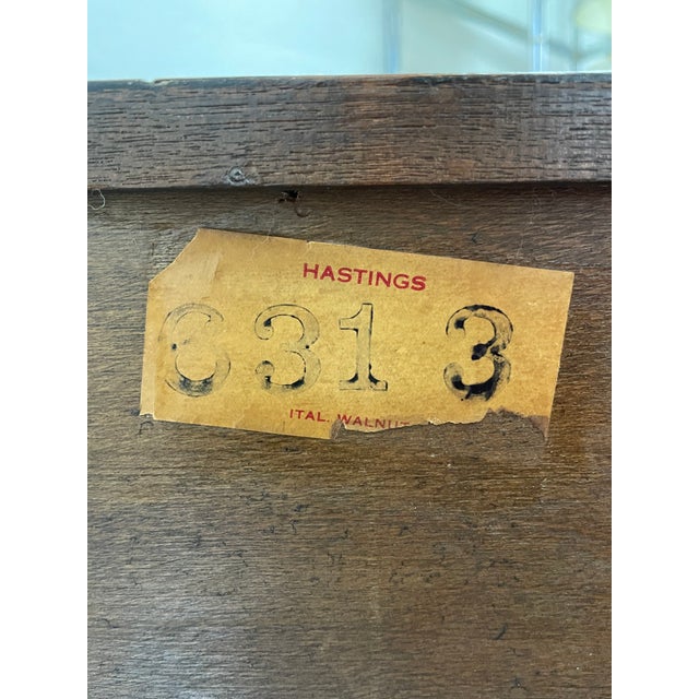 Hastings Furniture Company Italian Walnut Gothic Revival Chairish