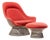 Warren Platner for Knoll Mid Century Easy Lounge Chair and Ottoman For Sale