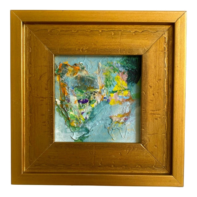 "Outside Perspective" 2026 Framed Mini Painting by Jessalin Beutler For Sale