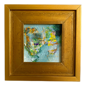 "Outside Perspective" 2026 Framed Mini Painting by Jessalin Beutler