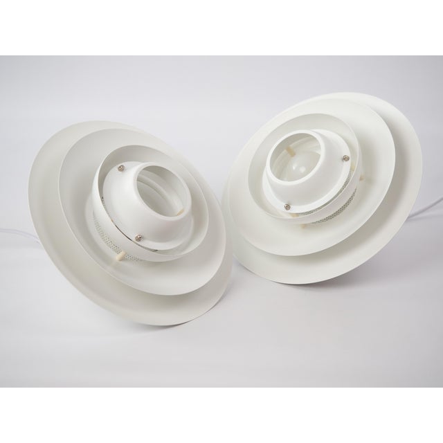 Vintage Danish Dania Lamp by Kurt Wiborg for Jeka, 1980s, Set of 2 For Sale - Image 11 of 13