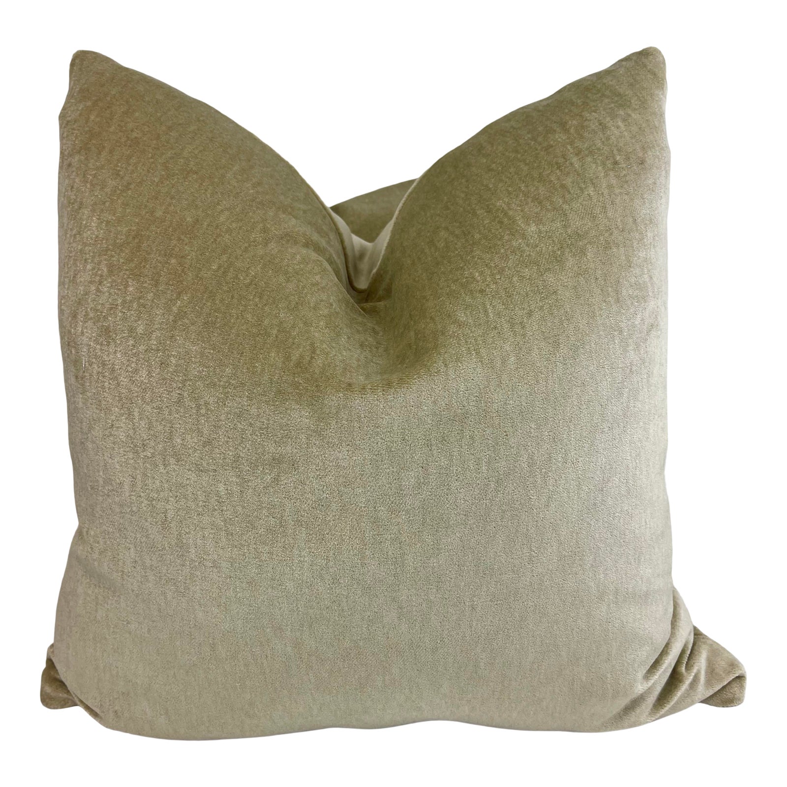 Holly Hunt Great Outdoors “New Fortune Velvet” in Charmed 22” PillowsA
