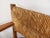 Brutalist Armchairs in Oak and Straw, 1960s, Set of 2 For Sale - Image 17 of 18