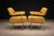 Amber Brazilian Modern Pair of Armchairs in Metal & Nubuck Leather by Joaquim Tenreiro, 1950s – Lot 322 For Sale - Image 8 of 14