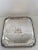 Antique Silverplate Bar Tray With Crest For Sale - Image 9 of 9