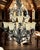 Mid 20th Century French Art Deco 9-Light Hand-Forged Wrought Iron Acanthus Chandelier For Sale - Image 16 of 18