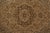 Hand-knotted in wool, this 4x6 Antique Persian Tabriz rug, circa 1900–1919, features an ornate floral medallion, scrolling...