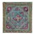 Early 20th Century China Green Textile Wall Hanging For Sale