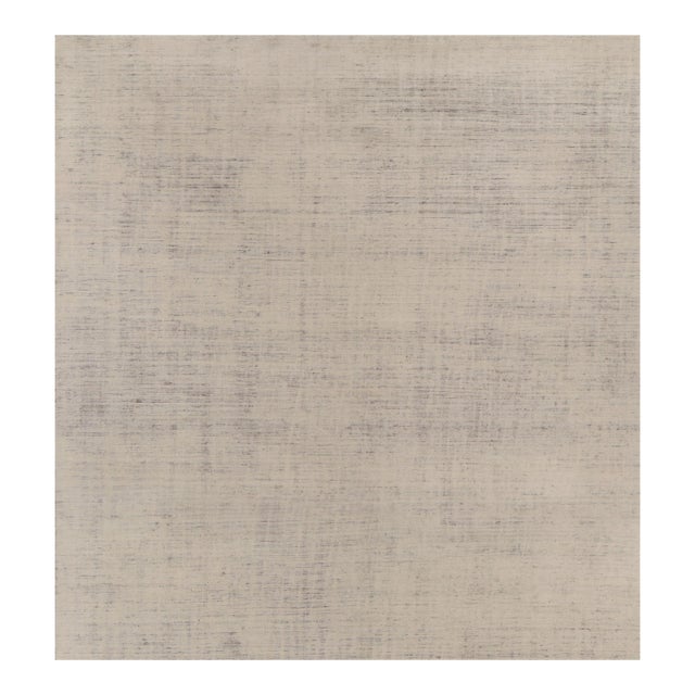 Rug & Kilim’s Oversized Contemporary Textural Rug in Beige-Brown Tones - 14x15 For Sale