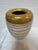 Early 21st Century Caroline Whyman Golden Striped Vases, Set of Two For Sale - Image 5 of 12