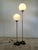 Silver Floor Lamps by Lamperti, 1970s, Set of 2 For Sale - Image 8 of 8